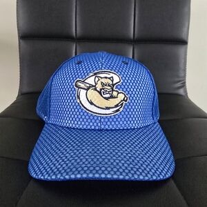 The Game Blue Mesh Cap with Bear Design